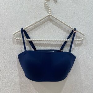 Victoria’s Secret love cloud wireless bra size M navy blue NWT